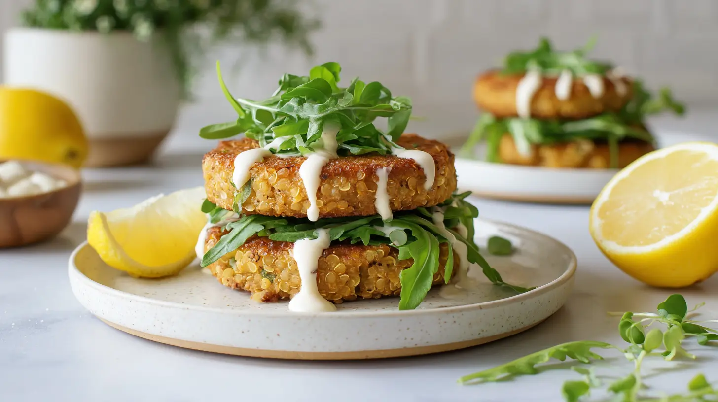 Crispy Chickpea Quinoa Burgers: The Secret No-Binder Vegan Recipe